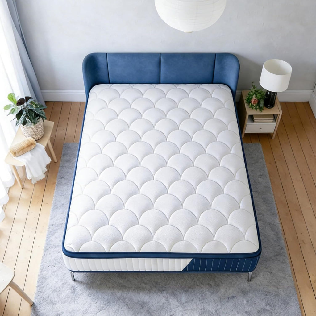 Queen Gel Hybrid Fiberglass-Free Mattress