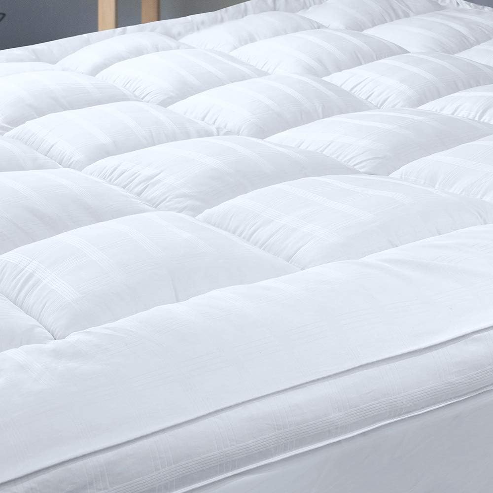 King Thick Cotton Mattress Topper