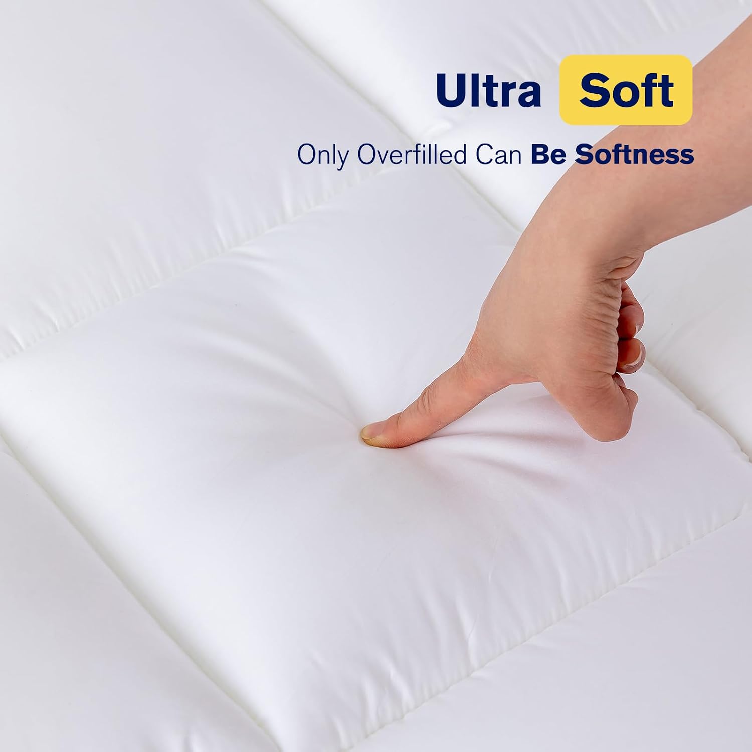 Twin XL Cotton Cooling Mattress Topper
