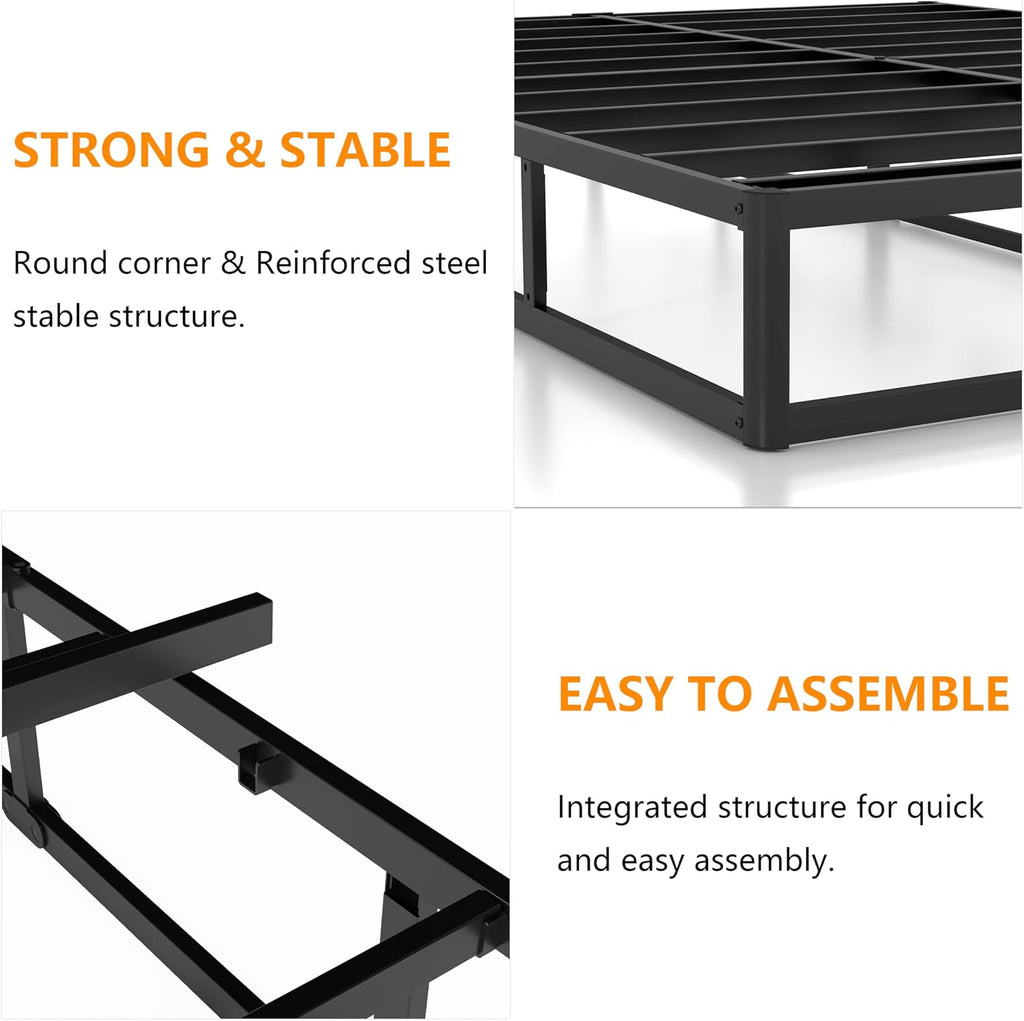 Queen Heavy Metal Box Spring Base
