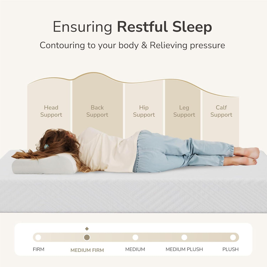 Twin Green Tea Kids Foam Mattress