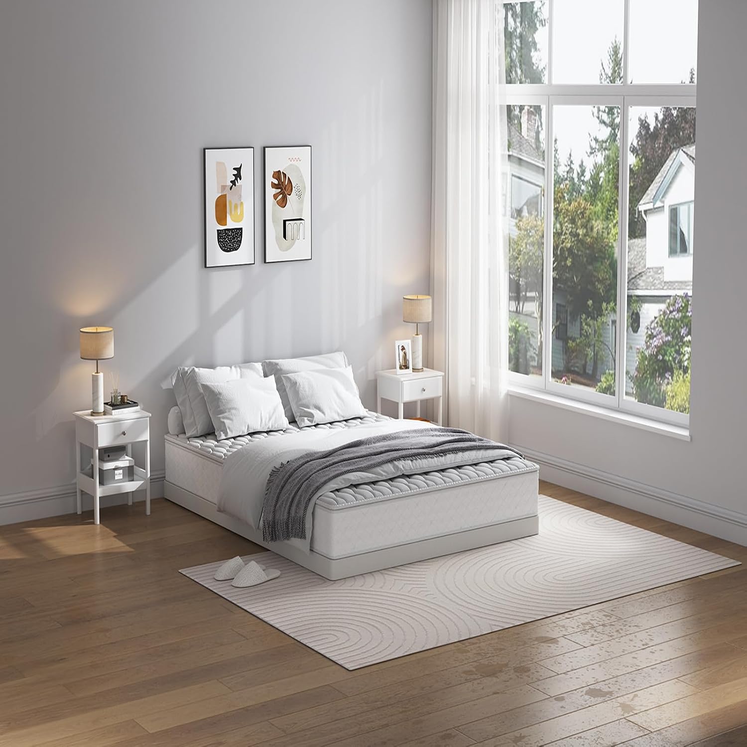 King Low Metal Box Spring Base