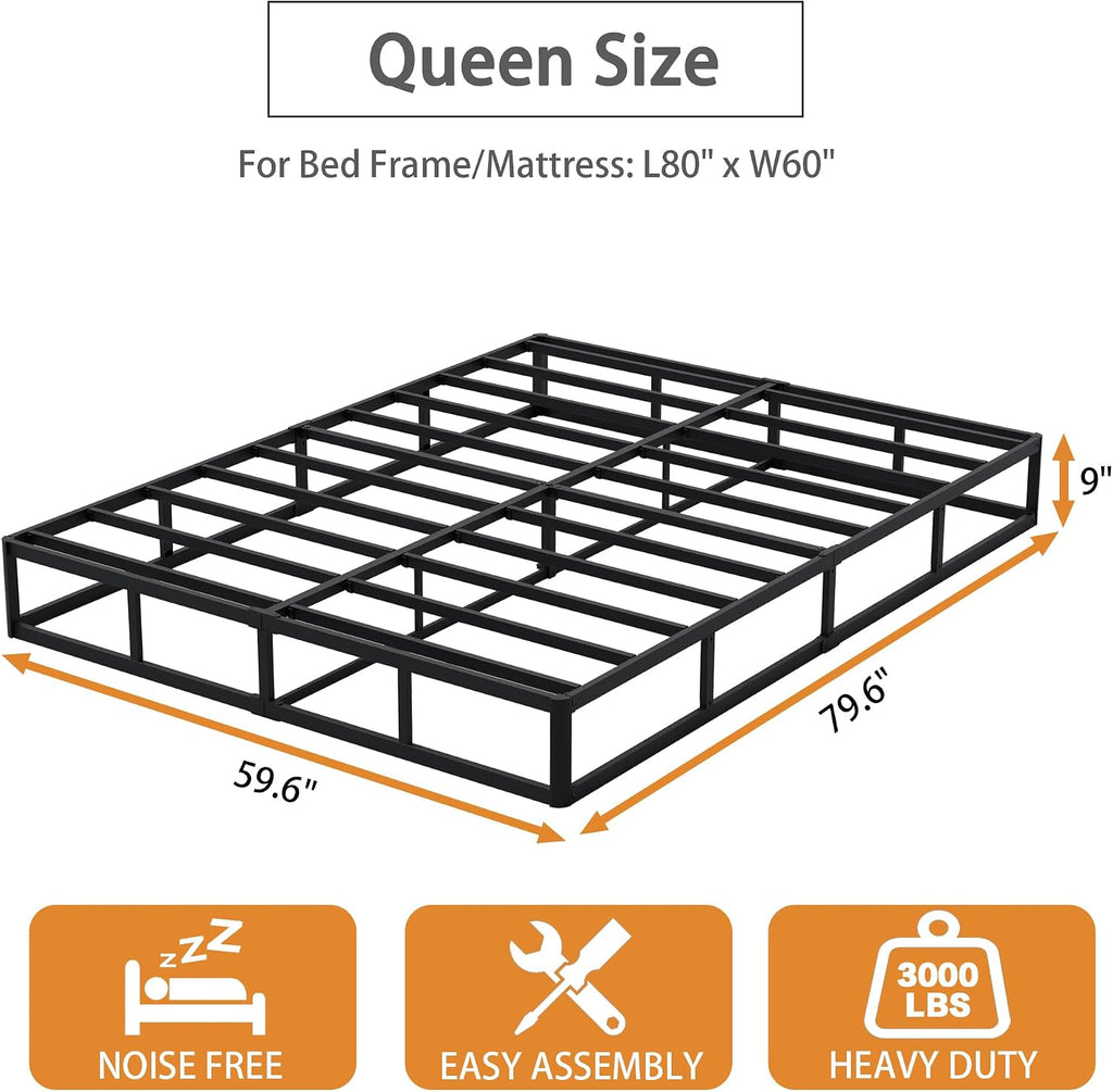 Queen Heavy Metal Box Spring Base