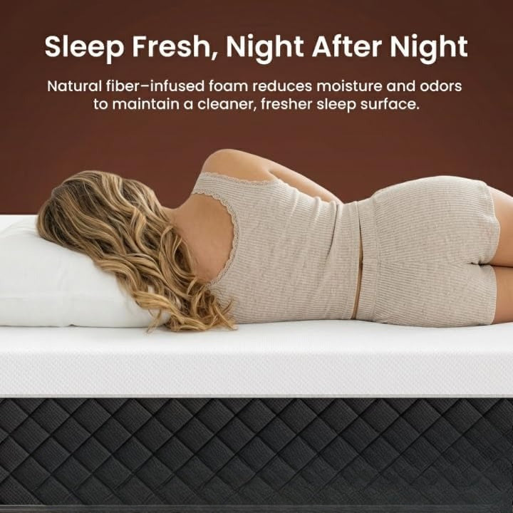 Twin Gel Ventilated Foam Mattress