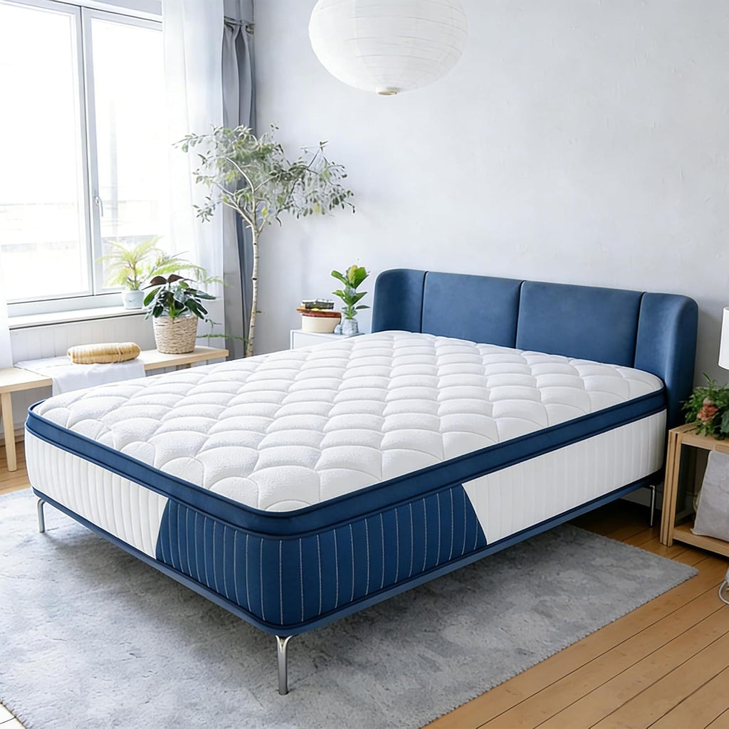 Queen Gel Hybrid Fiberglass-Free Mattress