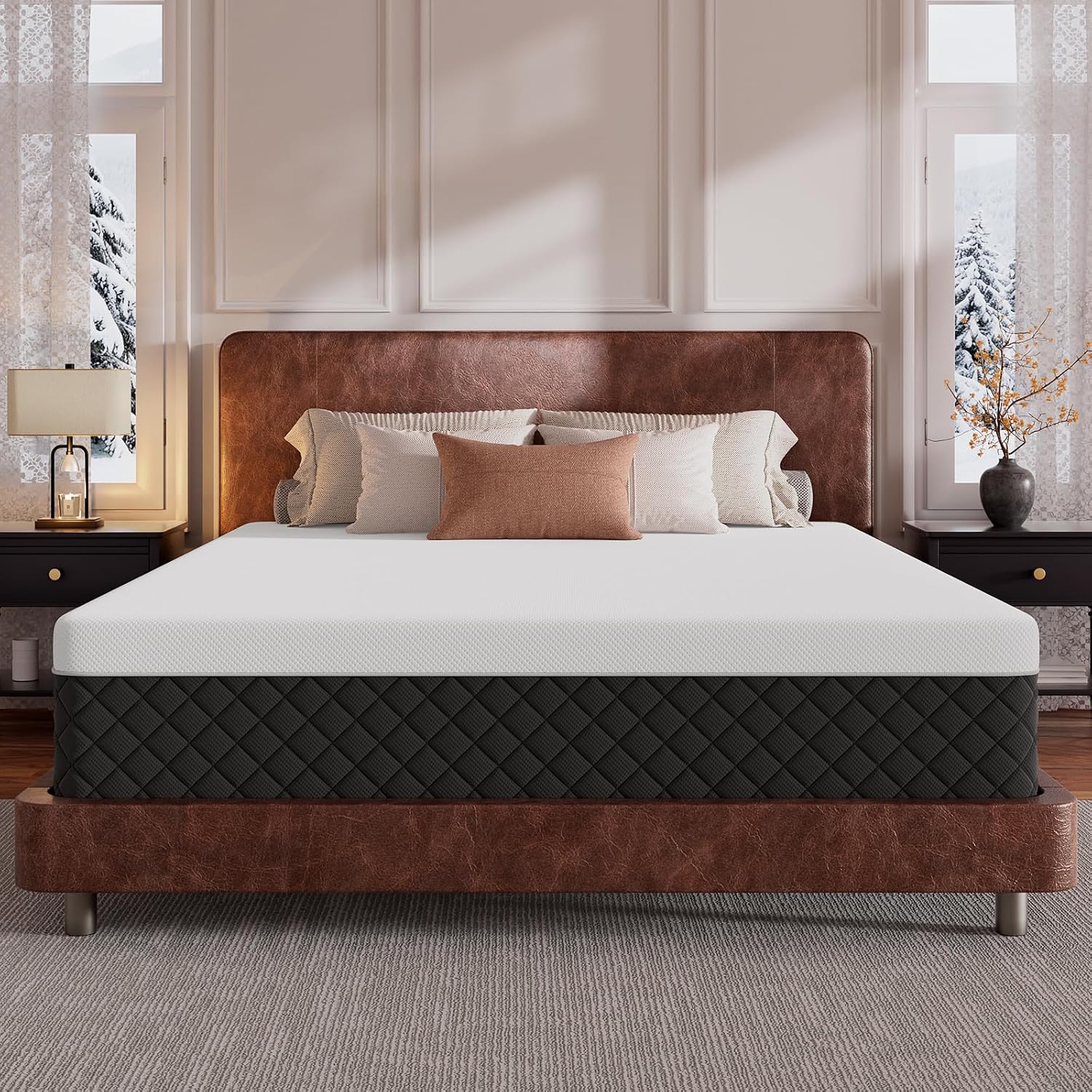 Twin Gel Ventilated Foam Mattress