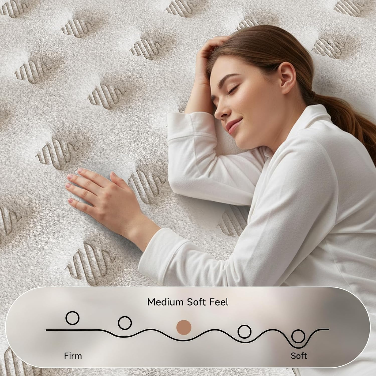 Queen Gel Hybrid CertiPUR-US Mattress