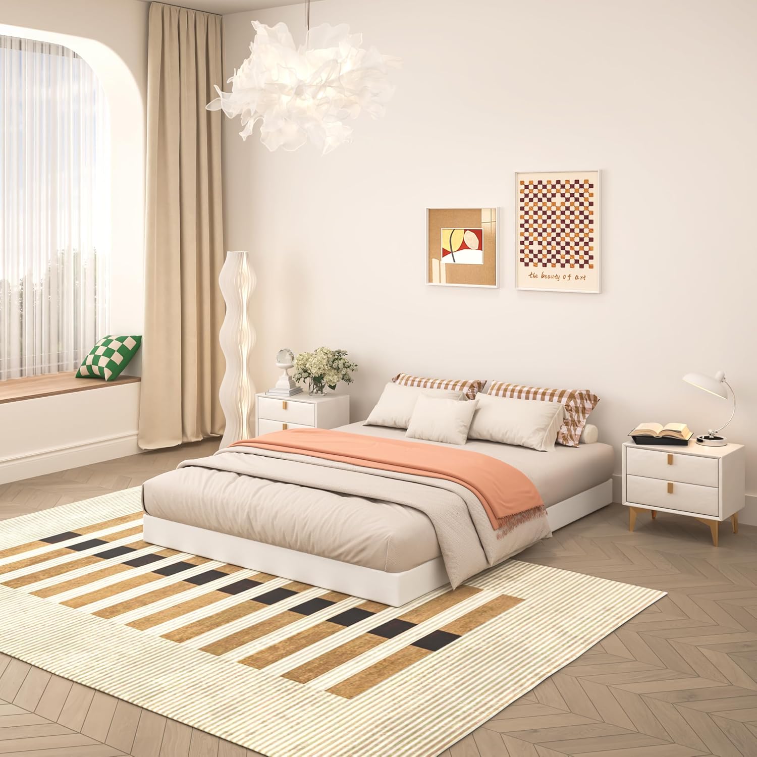 Queen Low Metal Box Spring Base