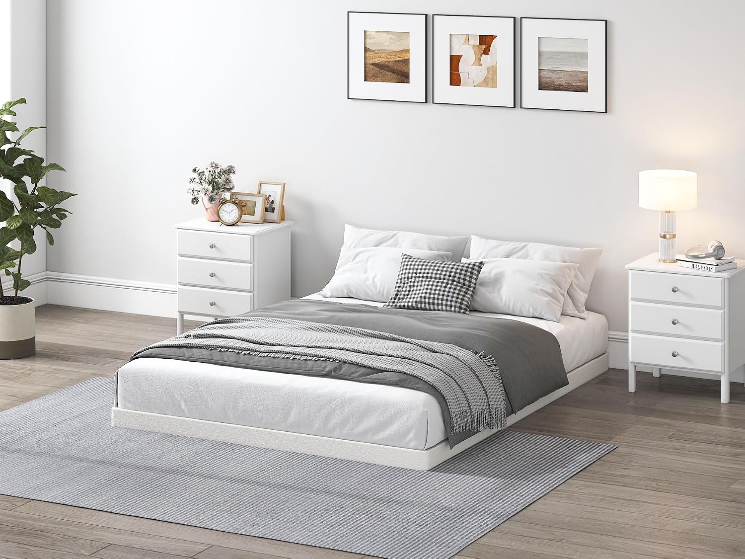 Queen Low Metal Box Spring Frame