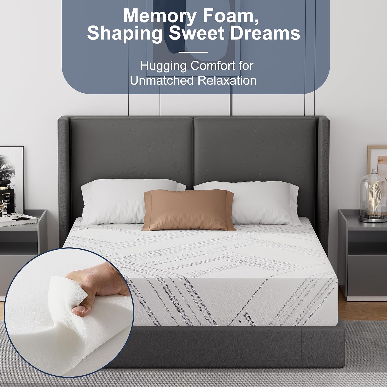 Twin Cooling Gel Foam Mattress