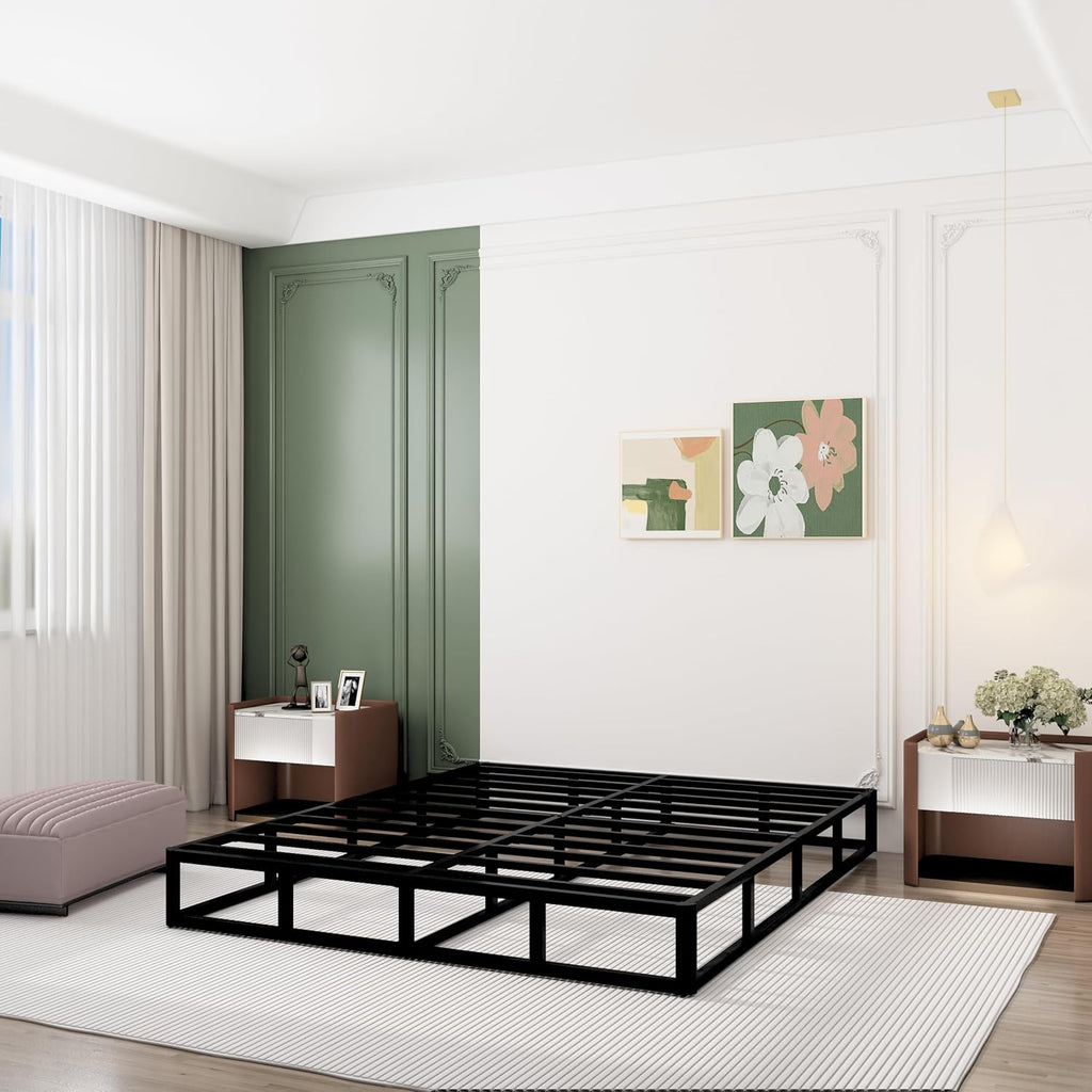 Full High Metal Box Spring Base