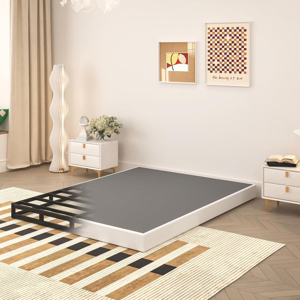 Queen Low Metal Box Spring Base