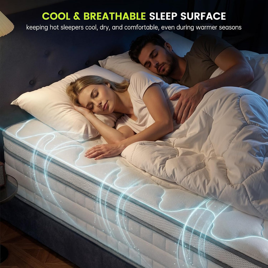 Queen Gel Coil Certified Mattress