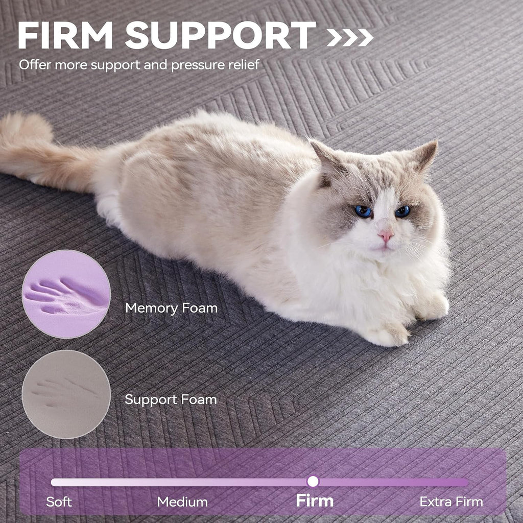 Twin Firm Foam Mattress Topper