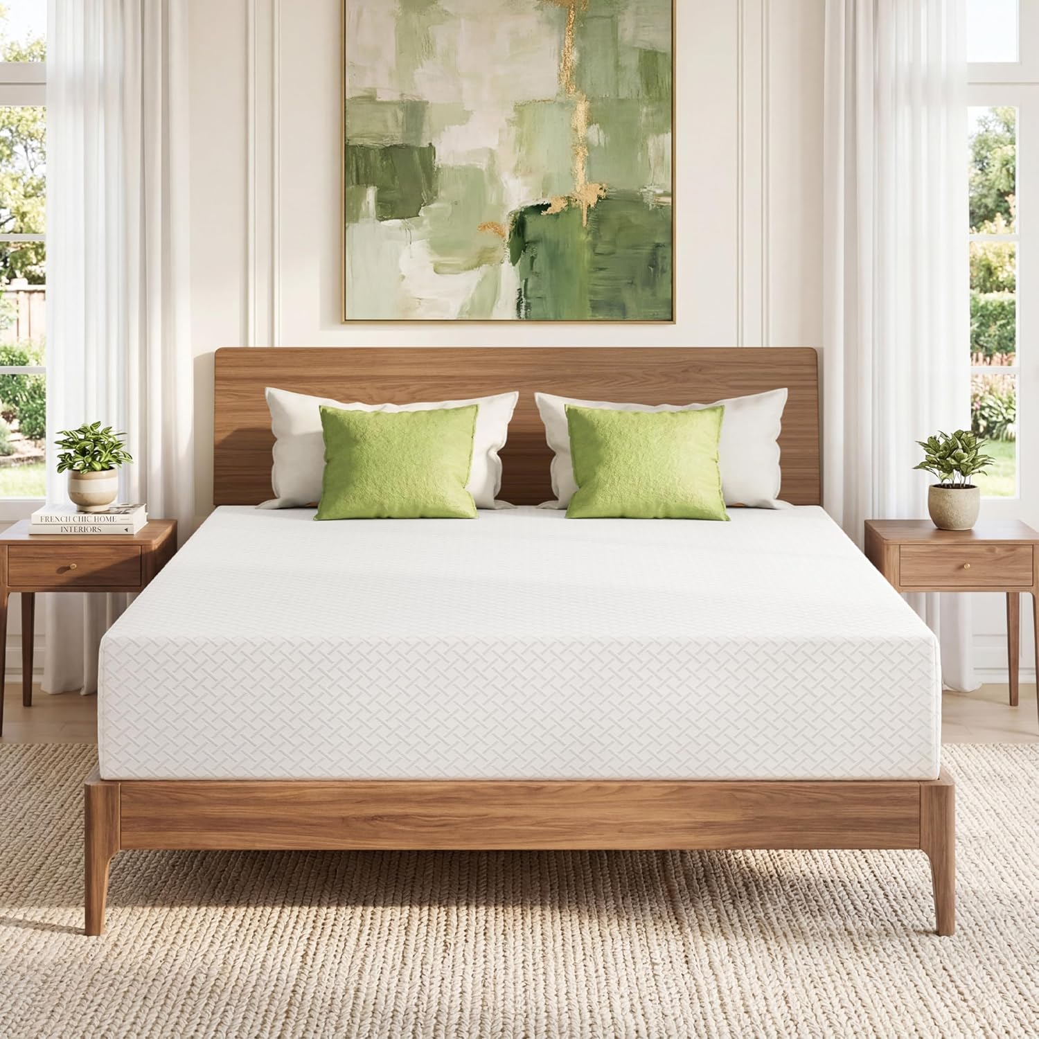 Twin XL Green Tea Gel Mattress