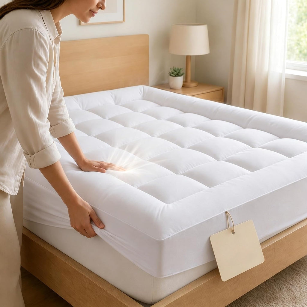 Queen Quilted Deep Pocket Topper
